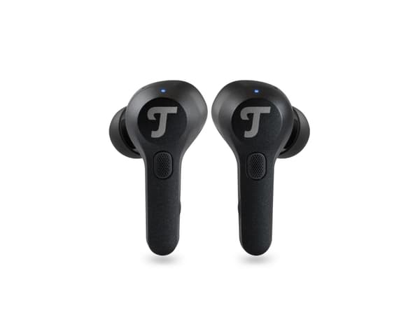 Teufel AIRY TWS Pro, Trådløs, 8 - 20000 Hz, Samtaler/musikk, Hodesett, Sort