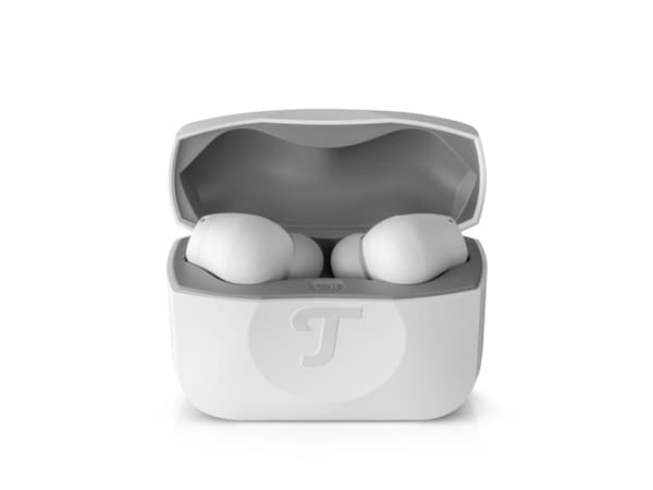 Teufel AIRY TWS 2, Trådlös, Samtal/musik, Headset, Vit