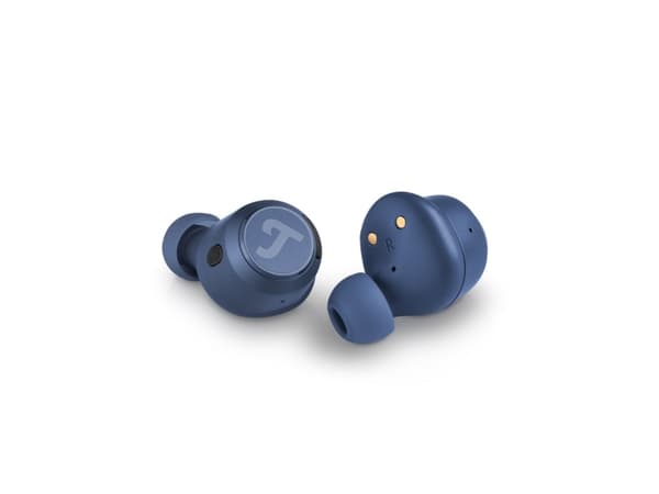 Teufel REAL blue TWS 3, Trådløs, 10 - 20000 Hz, Samtaler/musikk, Hodesett, Blå