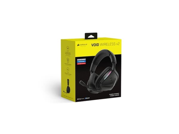 CORSAIR Gaming VIRTUOSO MAX WIRELESS - Hodesett - full størrelse - trådløs