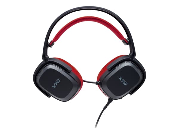 XPG PRECOG STUDIO, Kabel, Spela, 300 g, Headset, Svart, Röd