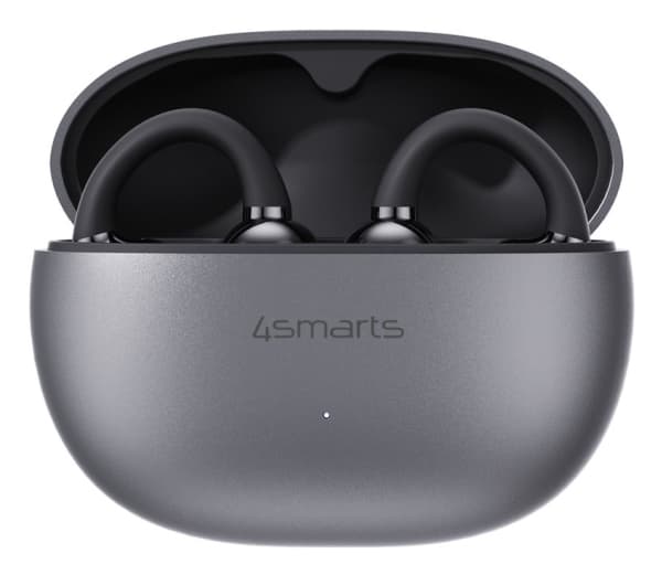 4smarts 541387, True Wireless Stereo (TWS), Calls/Music/Sport/Everyday, 20 - 20000 Hz, 50 g, Headset, Black, Grey
