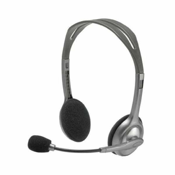 Kuulokkeet mikrofonilla Logitech 981-000271           2 x Jack 1,4 m