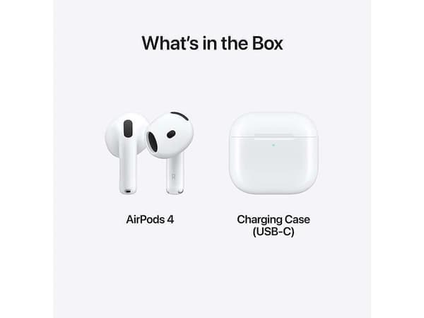 Apple AirPods 4 Wireless In-ear (beskadiget æske)
