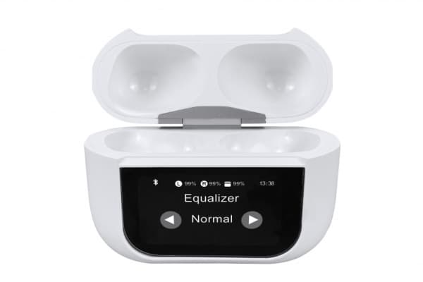 Technaxx MusicMan, True Wireless Stereo (TWS), Samtaler/musikk, 20 - 20000 Hz, 7,8 g, Hodetelefoner, Hvit