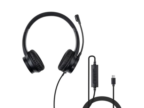 Lindy 20439, Ledningsført, 20 - 20000 Hz, Kontor/Callcenter, 132 g, Headset, Sort