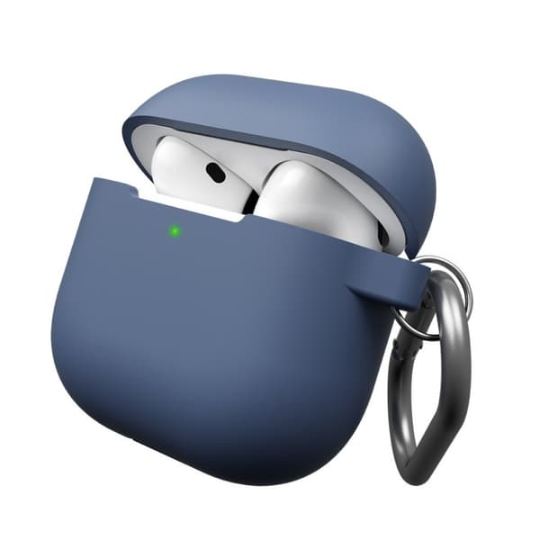 KeyBudz Elevate Series Skydd med nyckelring till Airpods 4th Gen - Blå