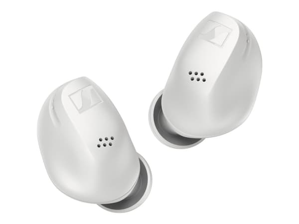 Sennheiser ACCENTUM - True wireless-hörlurar med mikrofon - inuti örat - Bluetooth - aktiv brusradering - vit