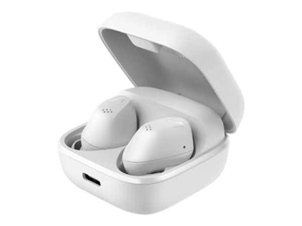 Sennheiser ACCENTUM - True wireless-hörlurar med mikrofon - inuti örat - Bluetooth - aktiv brusradering - vit