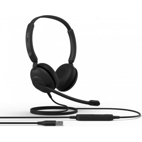 Jabra Evolve 10 headset, USB-A, musta