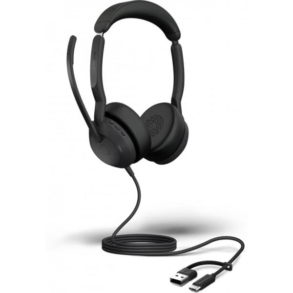 Jabra Evolve2 50, USB C/A UC Stereoheadset