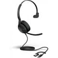 Miniatyrbild 1 av 2: Jabra Evolve2 50, USB C/A, UC Mono-headset