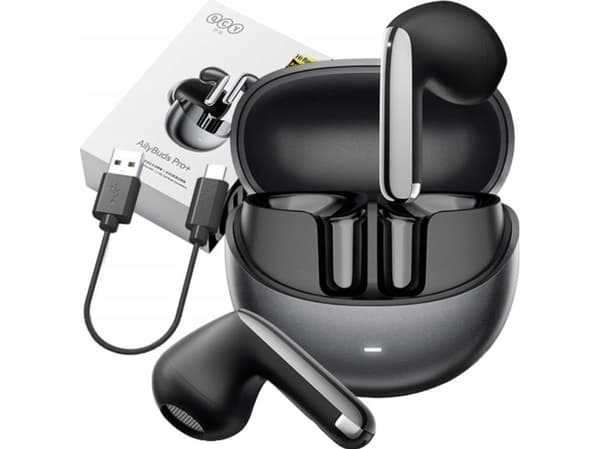 TWS QCY AilyBuds Pro+ HT10 Pro Headphones, ANC (black)