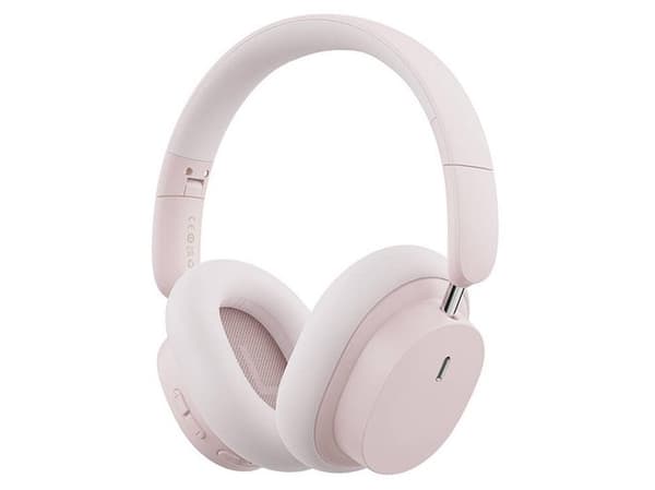 Baseus Bowie D05 Headset Wired &amp; Wireless Head-band Calls/Music USB Type-C Bluetooth Pink