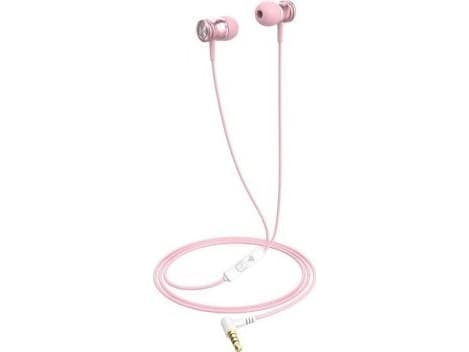Havit E303P - wired headphones, pink