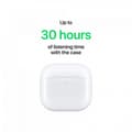 Miniatyrbild 6 av 8: Apple AirPods 4 trådlösa öronsnäckor (MXP63)