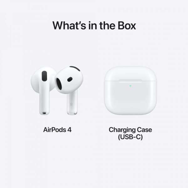 Apple AirPods 4 trådlösa öronsnäckor (MXP63)