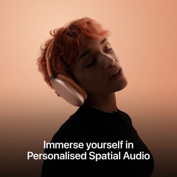 Apple AirPods Max -hörlurar, orange