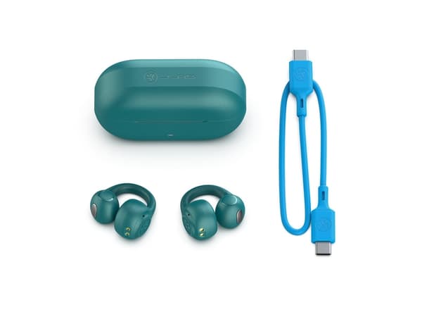 JLab IEUEBFLEXRTEL124, Trådløs, 20 - 20000 Hz, Idretter, Hodetelefoner, Teal