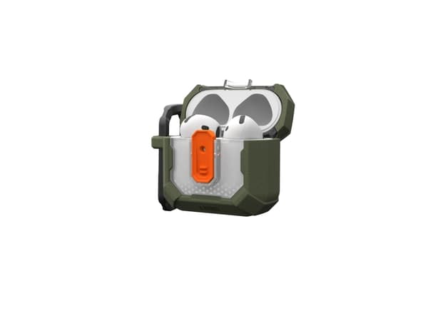 Urban Armor Gear 104129117272, Ask, Polystyren (PS), Termoplastisk polyuretan (TPU), Oliv