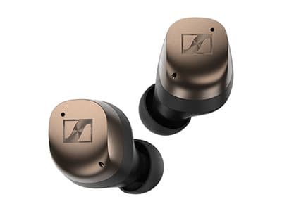 Sennheiser MOMENTUM True Wireless 4 - True wireless-hörlurar med mikrofon - inuti örat - Bluetooth - aktiv brusradering - svart koppar