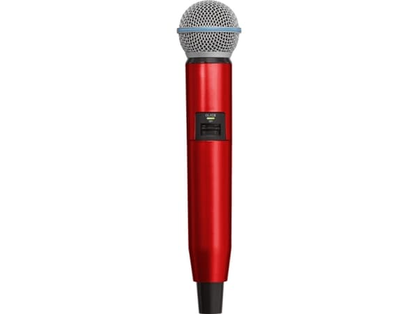 Shure WA723-RED, Shure, GLXD2, SM58, Röd