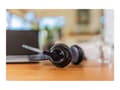 Miniatyrbild 4 av 5: Poly Savi 8220 Office - Savi 8200 series - headset - på örat - DECT - trådlös - aktiv brusradering - svart - Zoomcertifierad