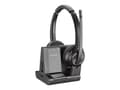 Miniatyrbild 2 av 5: Poly Savi 8220 Office - Savi 8200 series - headset - på örat - DECT - trådlös - aktiv brusradering - svart - Zoomcertifierad