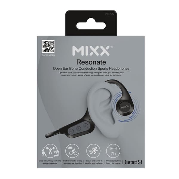 MIXX Hodetelefon Resonate OWS Benledning Halsbånd