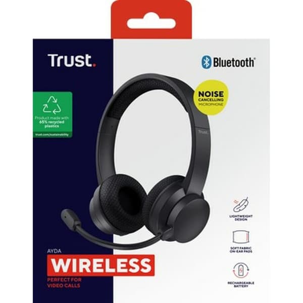 Hörlurar Trust 25463 Svart