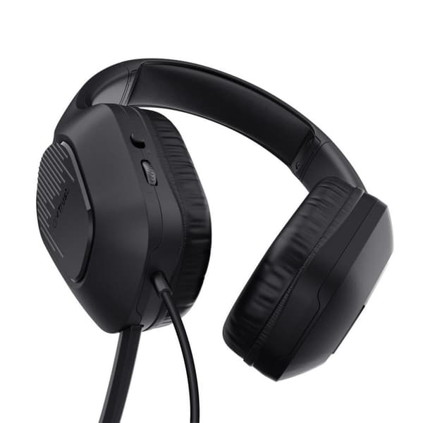 Hovedtelefoner Trust 25117 Sort