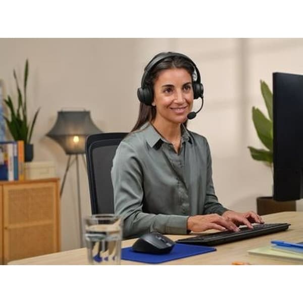 Hovedtelefoner Trust 25463 Sort