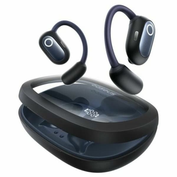 Hovedtelefoner Baseus A00073200123-00 Sort