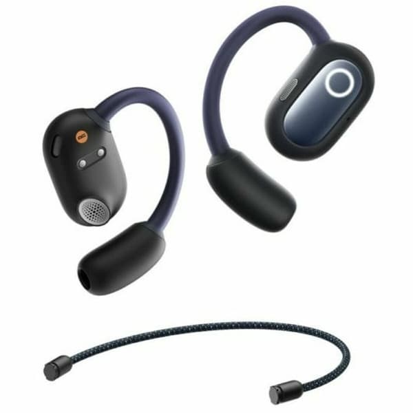 Hovedtelefoner Baseus A00073200123-00 Sort