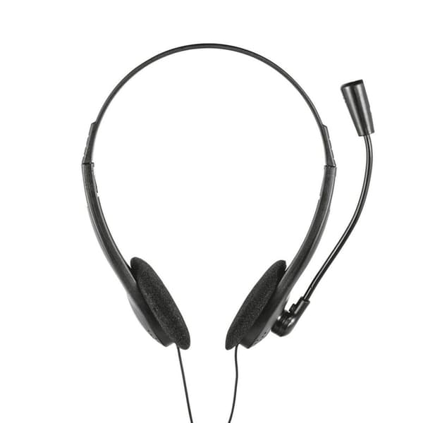 Hovedtelefoner med mikrofon Trust 21665 Sort