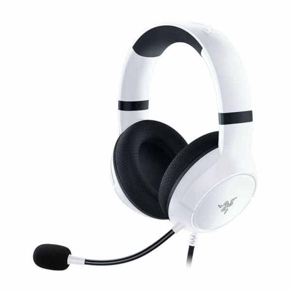 Kuulokkeet mikrofonilla Razer RZ04-03470300-R3M1 Valkoinen Monivärinen