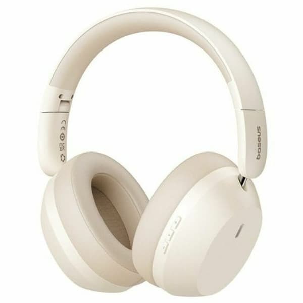 Hovedtelefoner med mikrofon Baseus A00070800221-00 Beige