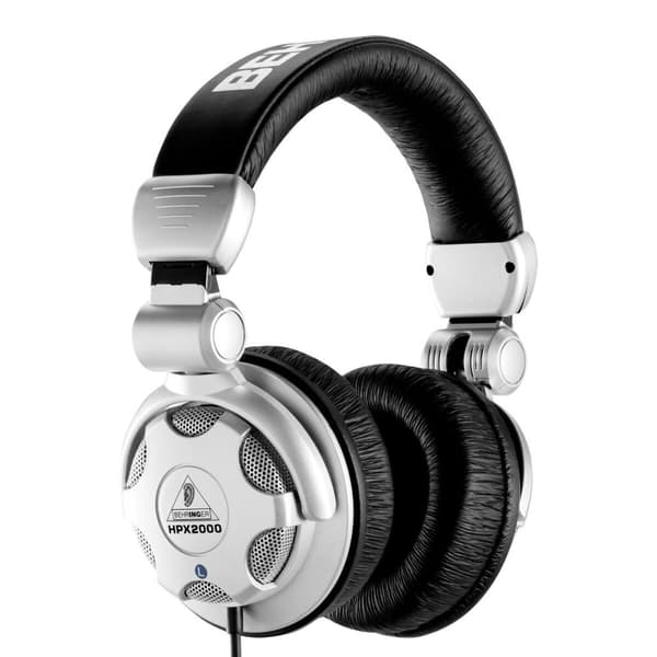Kuulokkeet Behringer HPX2000 Musta Musta/Hopeinen Hopeinen