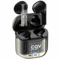Miniatyrbillede 1 af 4: Trådløse høretelefoner med etui til opladning CGV URBAN GHOST Sort