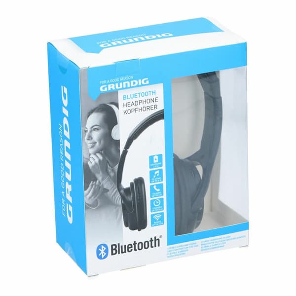 Sammenleggbare hodetelefoner med Bluetooth Grundig