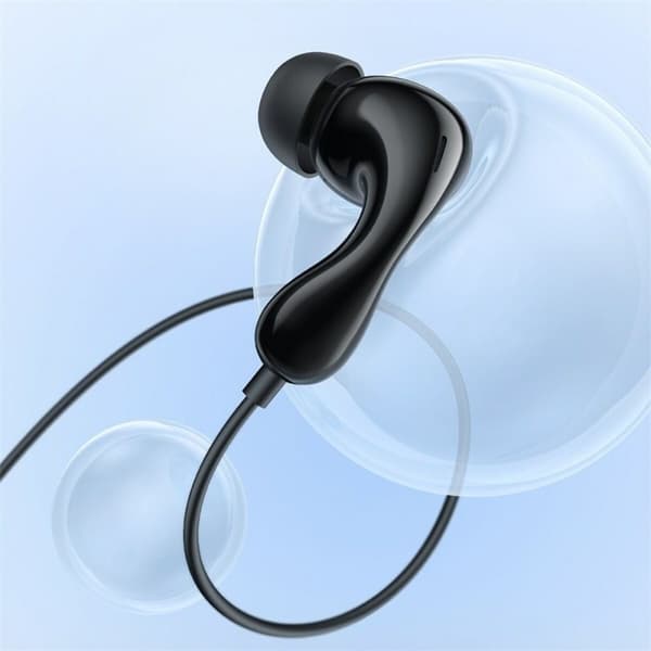 Hovedtelefoner med mikrofon Baseus Encok HZ20 Sort