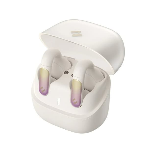 Trådløse høretelefoner med etui til opladning Havit TW980 Beige