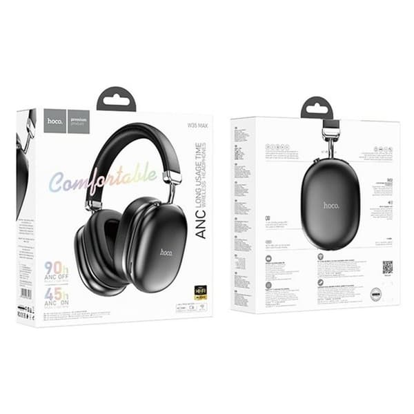 Trådløse hovedtelefoner Hoco W35 Max Auspicious Sort