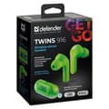 Miniatyrbillede 6 af 11: Trådløse høretelefoner med etui til opladning Defender TWINS 916 Grøn