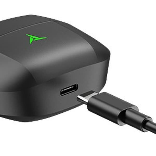 Trådløse høretelefoner med etui til opladning TOZO Gaming Pods Sort