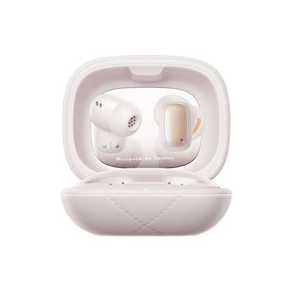 Trådløse høretelefoner med etui til opladning Baseus AirNora 3 Pink