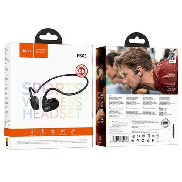 Bluetooth Urheilukuulokkeet Hoco ES63 Graceful Musta