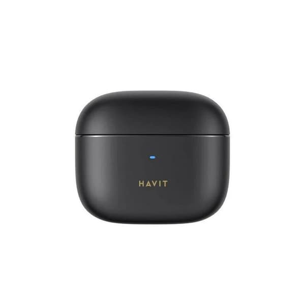 Trådløse høretelefoner med etui til opladning Havit TW958 PRO Sort