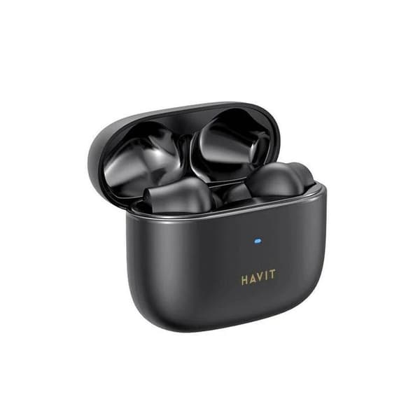 Trådløse høretelefoner med etui til opladning Havit TW958 PRO Sort