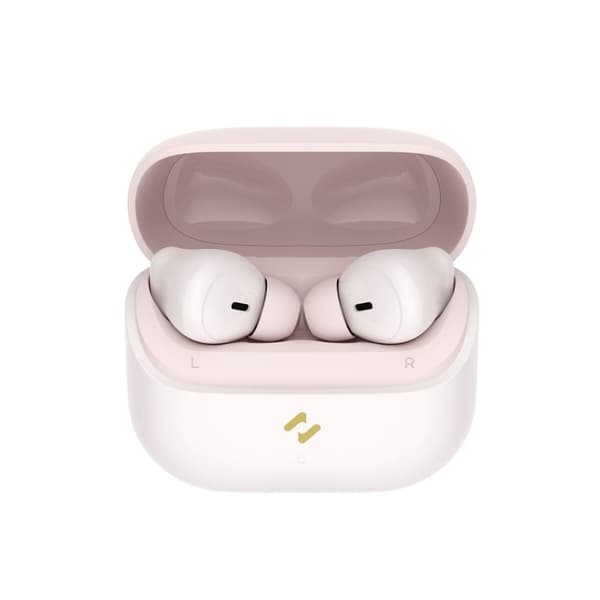 Trådløse høretelefoner med etui til opladning Havit TW982 Pink